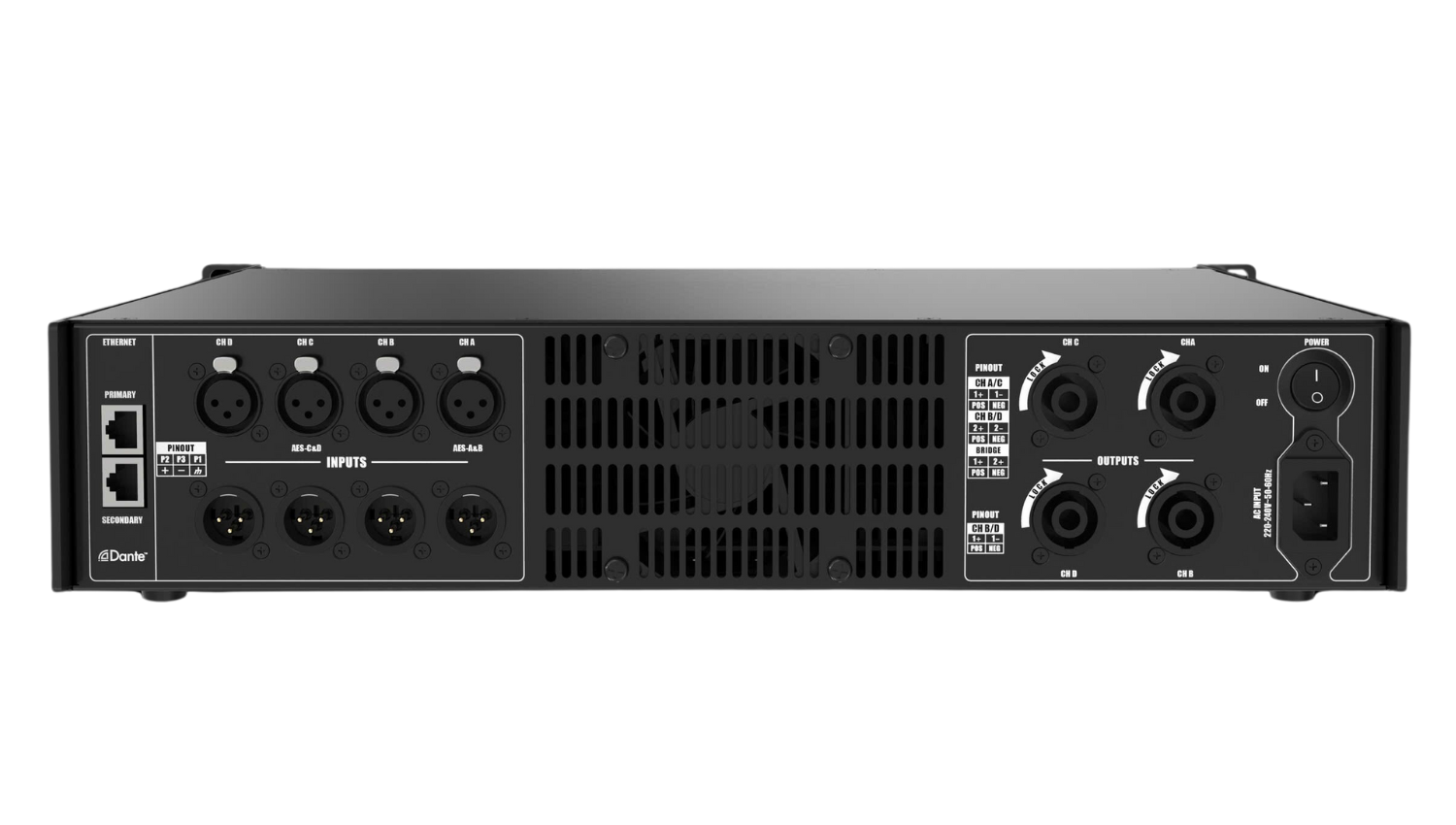 Cục đẩy 4 k&ecirc;nh Audiocenter D4.4K-D