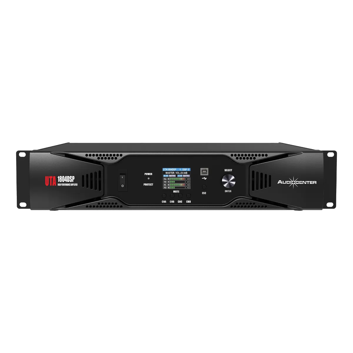 Cục đẩy 4 kênh Audiocenter UTA1804DSP