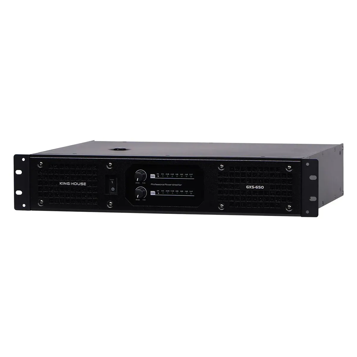 Cục Đẩy Công Suất 2 Kênh King House GXS-650 (Class H, 600W)