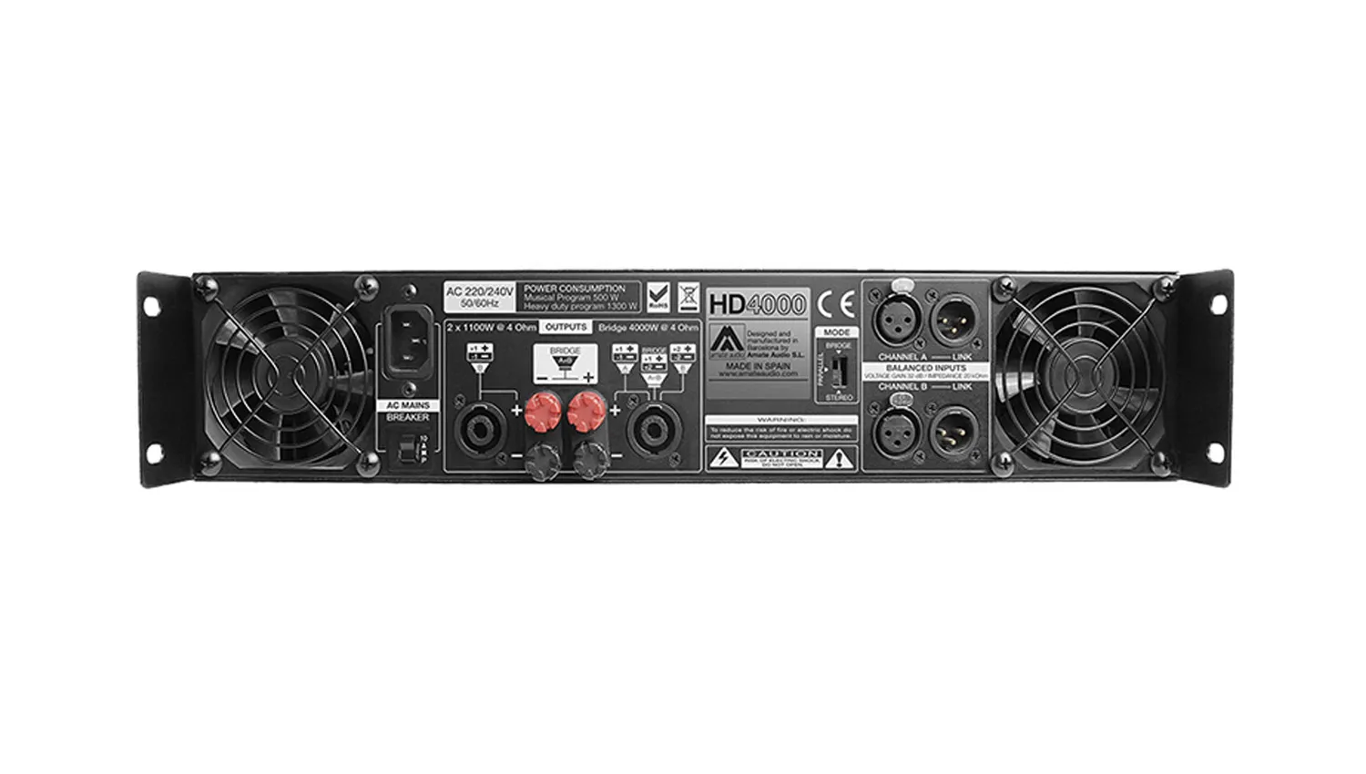 Cục đẩy công suất Amate HD4000