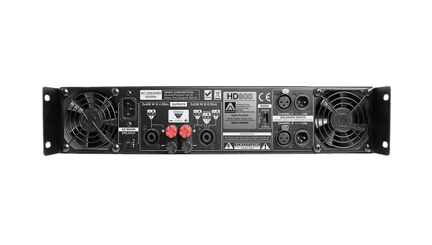 Cục đẩy công suất Amate HD800