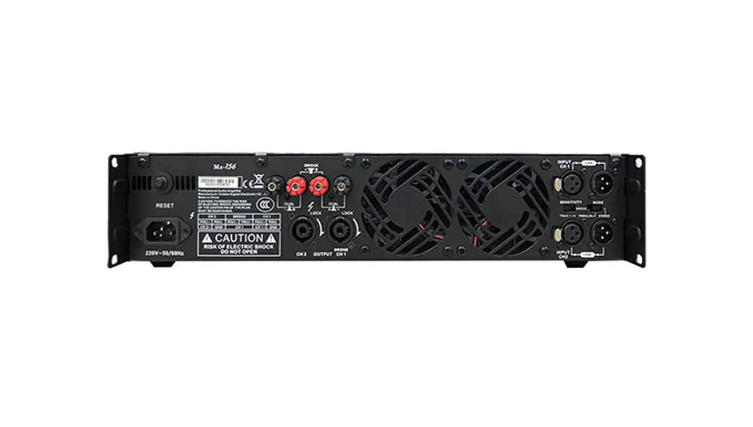 Cục đẩy công suất 2 kênh APP MZ-156 (Nguồn xuyến, Class H, 1500W)