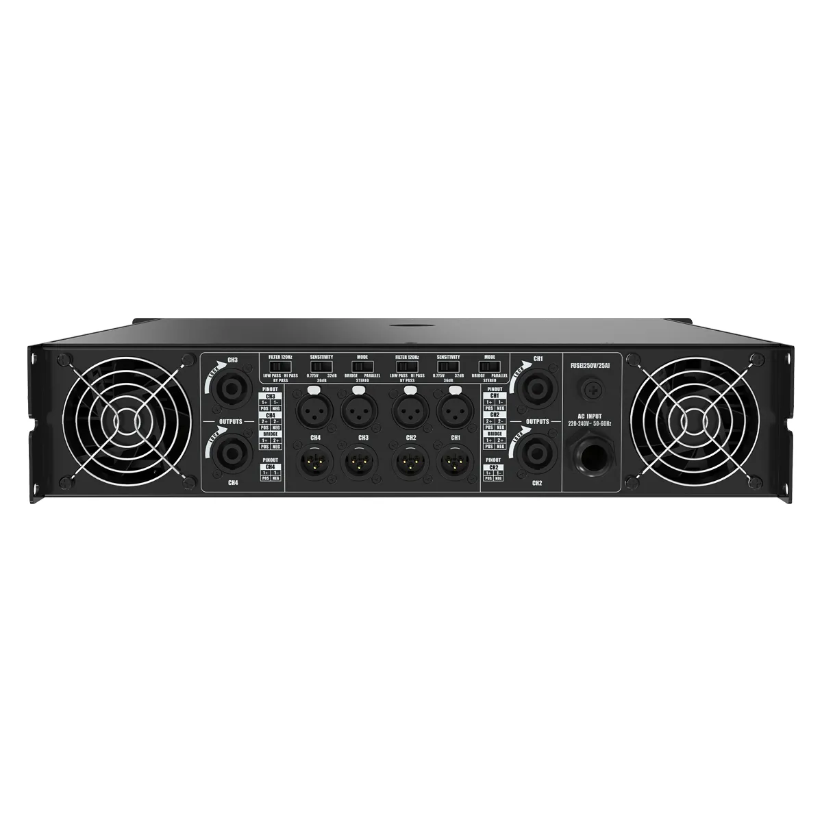 Cục đẩy công suất Audiocenter PD800