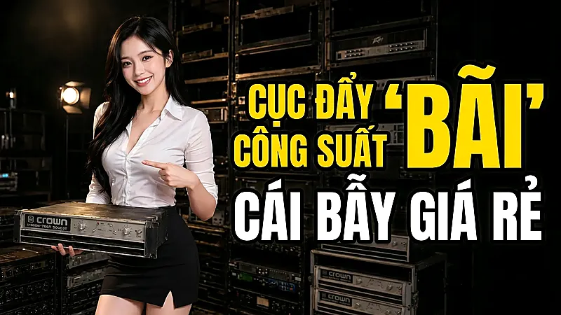 Cục đẩy công suất bãi cái bẫy giá rẻ