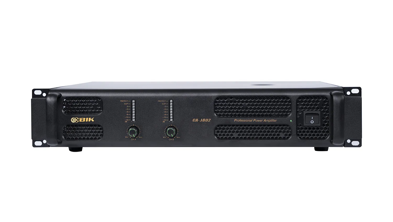 Cục đẩy công suất 2 kênh BIK CA-J802 (New- Nguồn xuyến, Class H,800W) - Hình 2