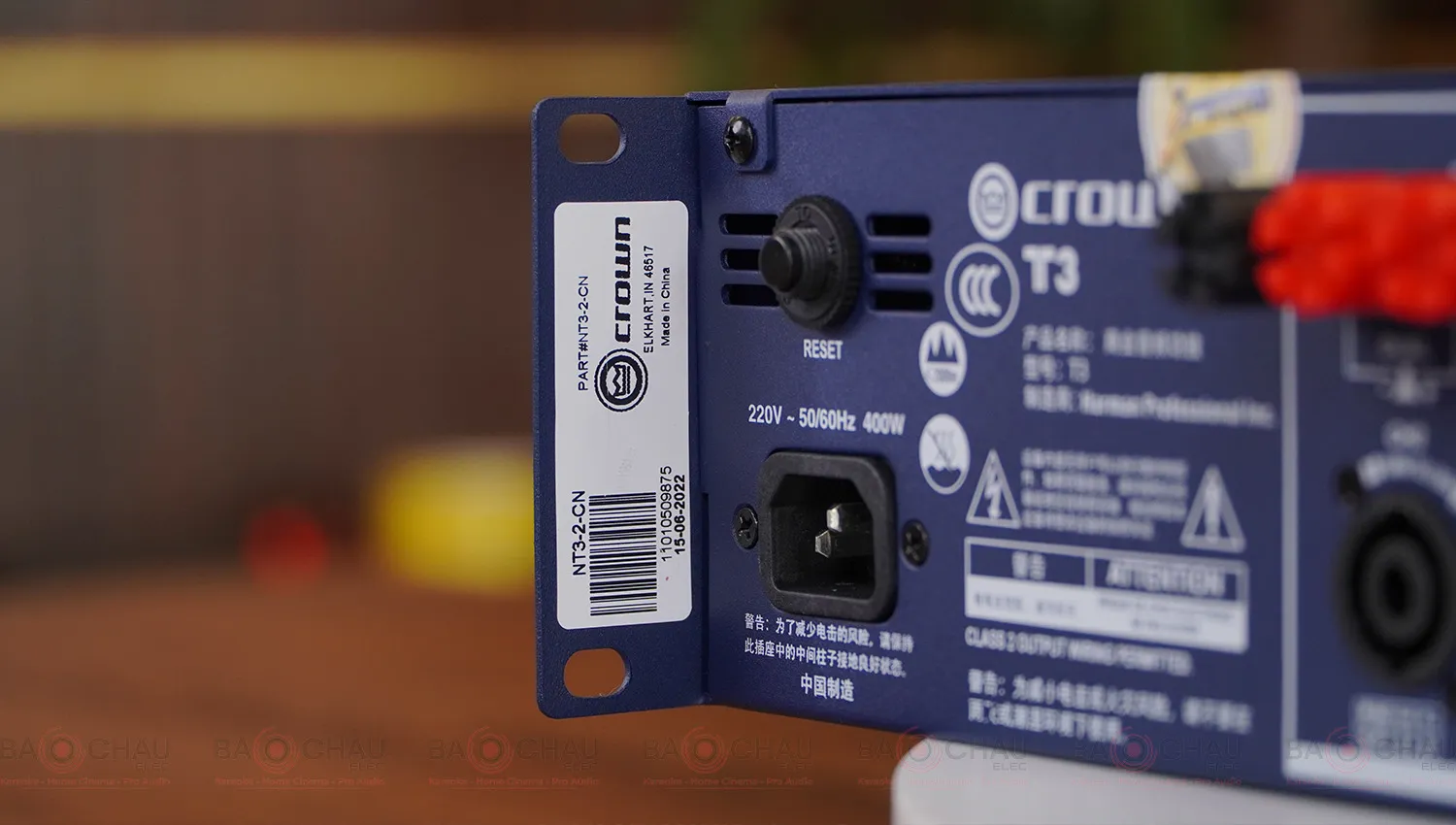 Cục đẩy công suất 2 kênh Crown T3