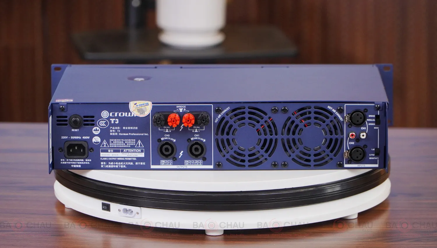 Cục đẩy công suất 2 kênh Crown T3
