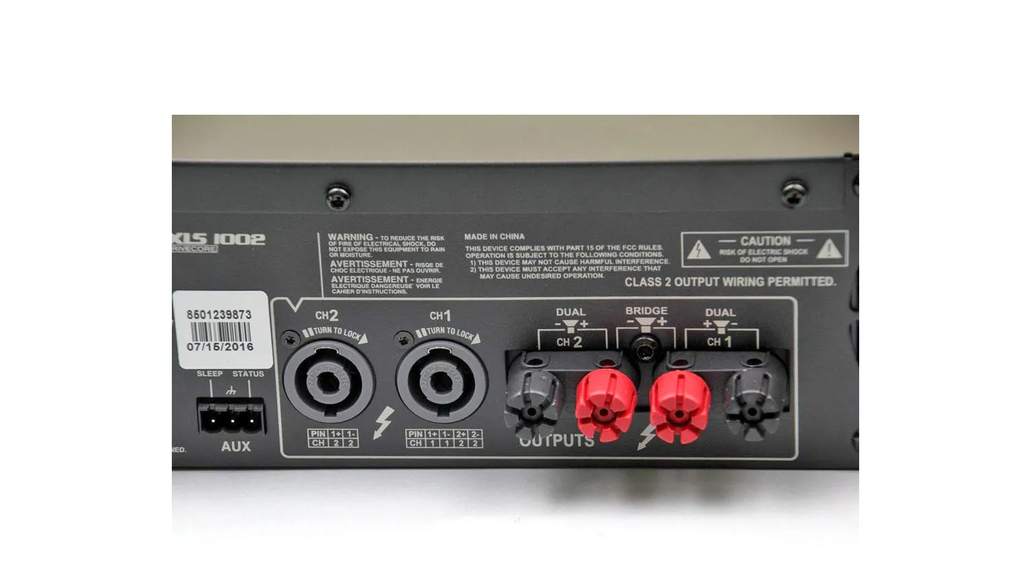 Cục đẩy công suất 2 kênh Crown XLS 1002