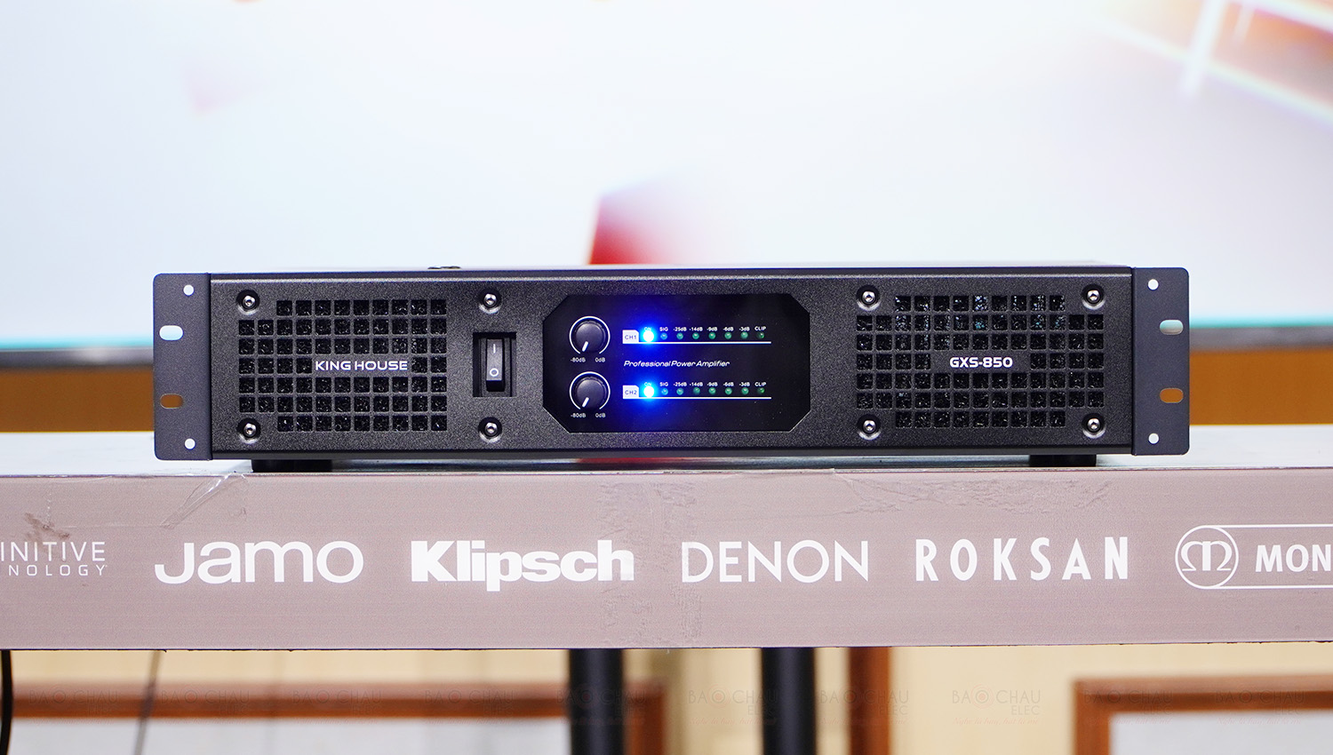 Cục đẩy công suất 2 kênh King House GXS-850