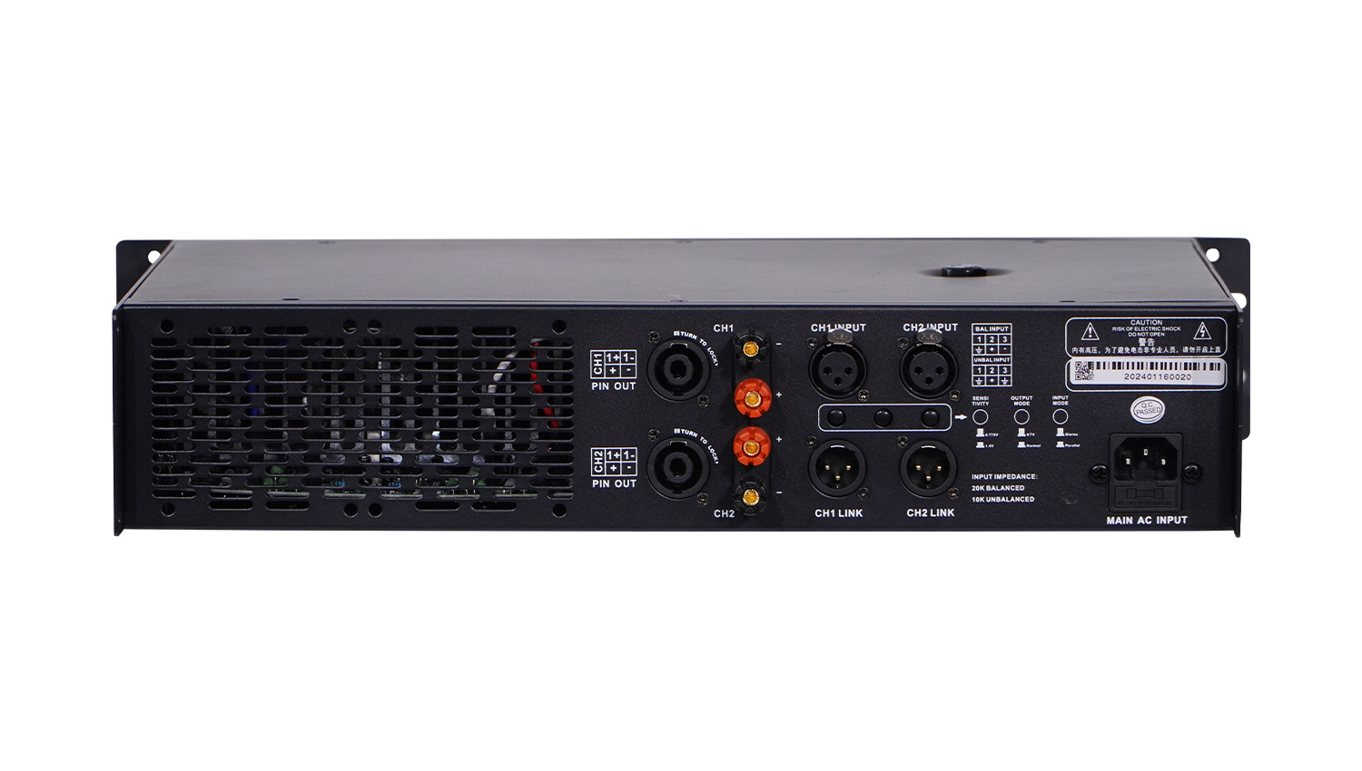 Cục đẩy công suất 2 kênh King House GXS-850