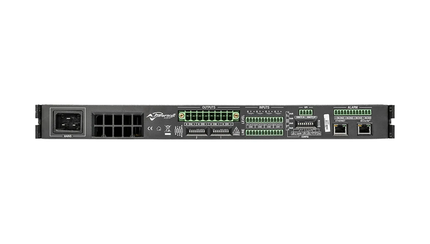 Cục đẩy công suất 4 kênh Powersoft Quattrocanali 1204 DSP+D