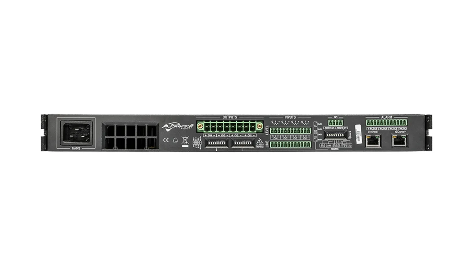 Cục đẩy công suất 4 kênh Powersoft Quattrocanali 2404 DSP+