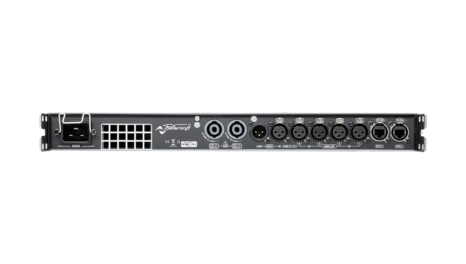 Cục đẩy công suất 4 kênh Powersoft T304A