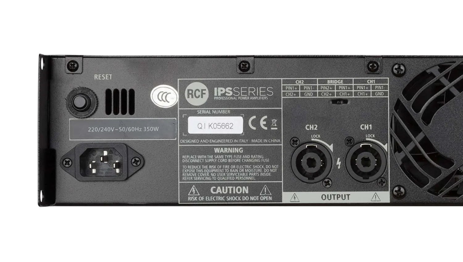 Cục đẩy công suất RCF IPS 1700