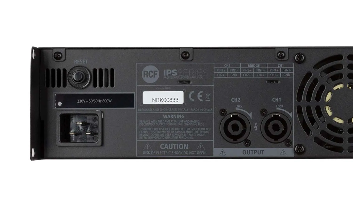 Cục đẩy công suất RCF IPS 3700