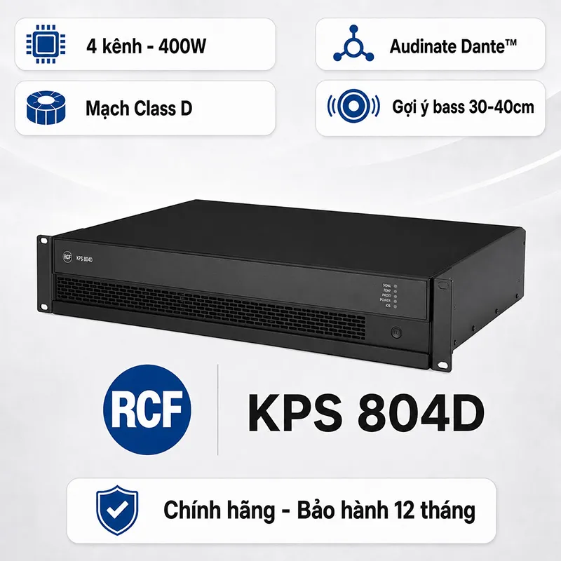 Cục đẩy công suất RCF KPS 804D