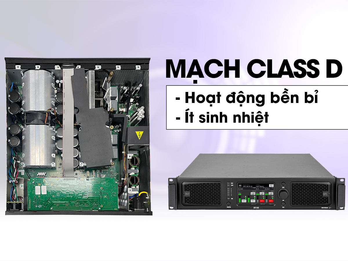 Cục Đẩy C&ocirc;ng Suất 4 K&ecirc;nh RCF XPS 16K