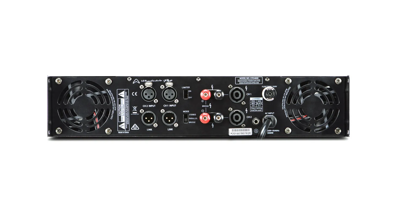 Cục đẩy công suất 2 kênh Wharfedale CPD4800