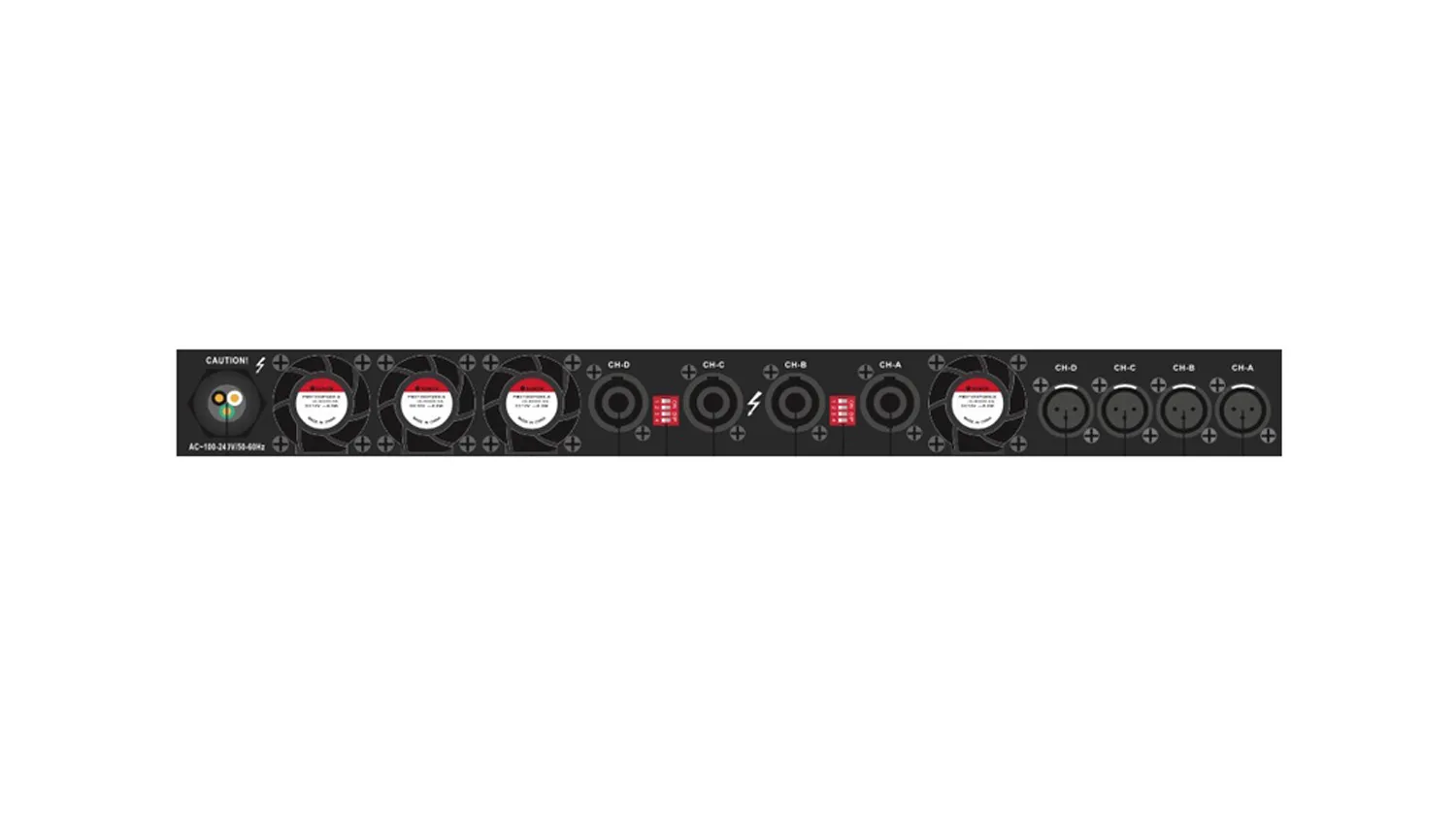 Cục đẩy công suất 4 kênh Wharfedale DP 4120