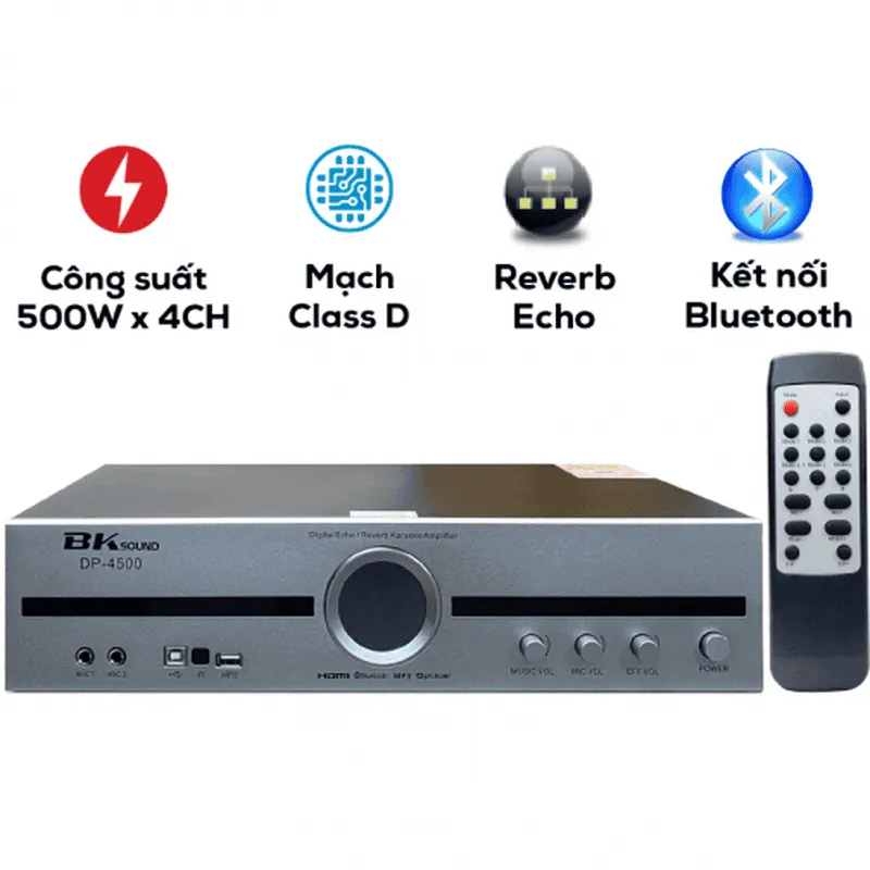 Cục Đẩy Liền Vang BKsound DP-4500