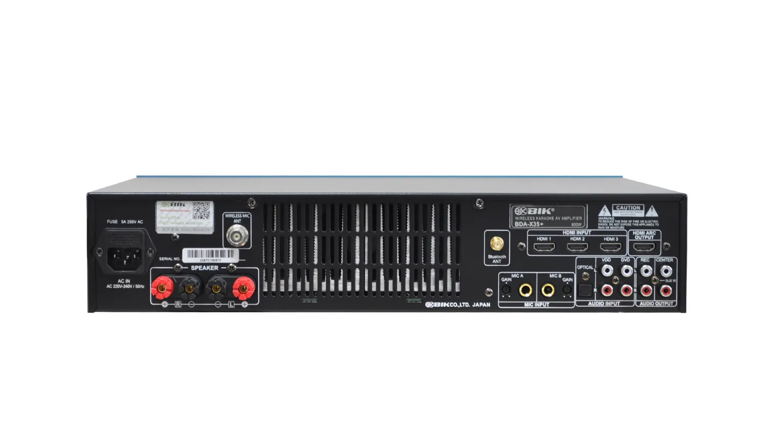 Cục đẩy liền vang kèm Micro không dây BIK BDA-X35+ - Hình 3