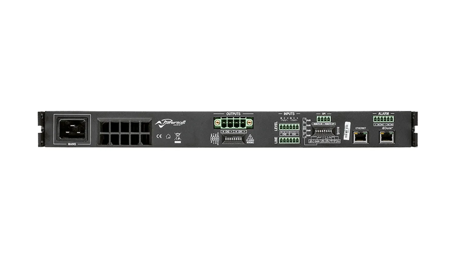 Cục đẩy công suất 2 kênh Powersoft Duecanali 1604 DSP+D