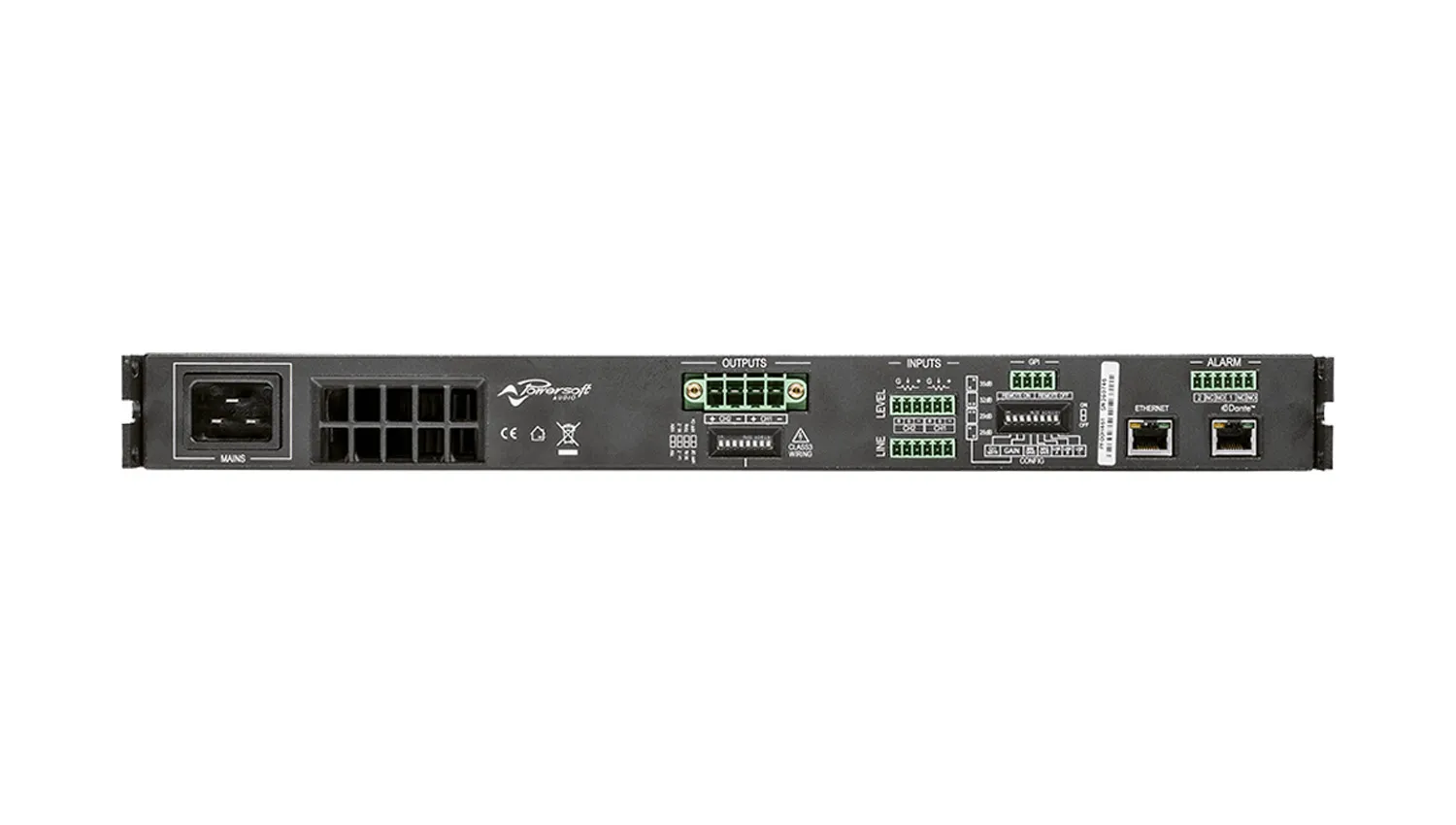 Cục đẩy công suất 2 kênh Powersoft Duecanali 6404 DSP+D
