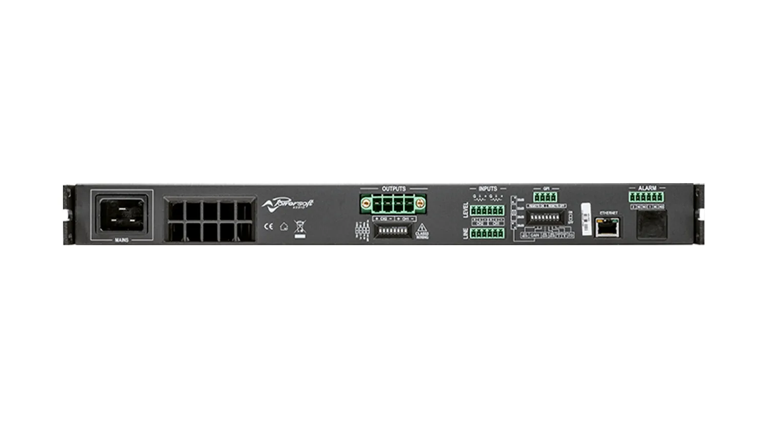 Cục đẩy công suất 2 kênh Powersoft Duecanali 804