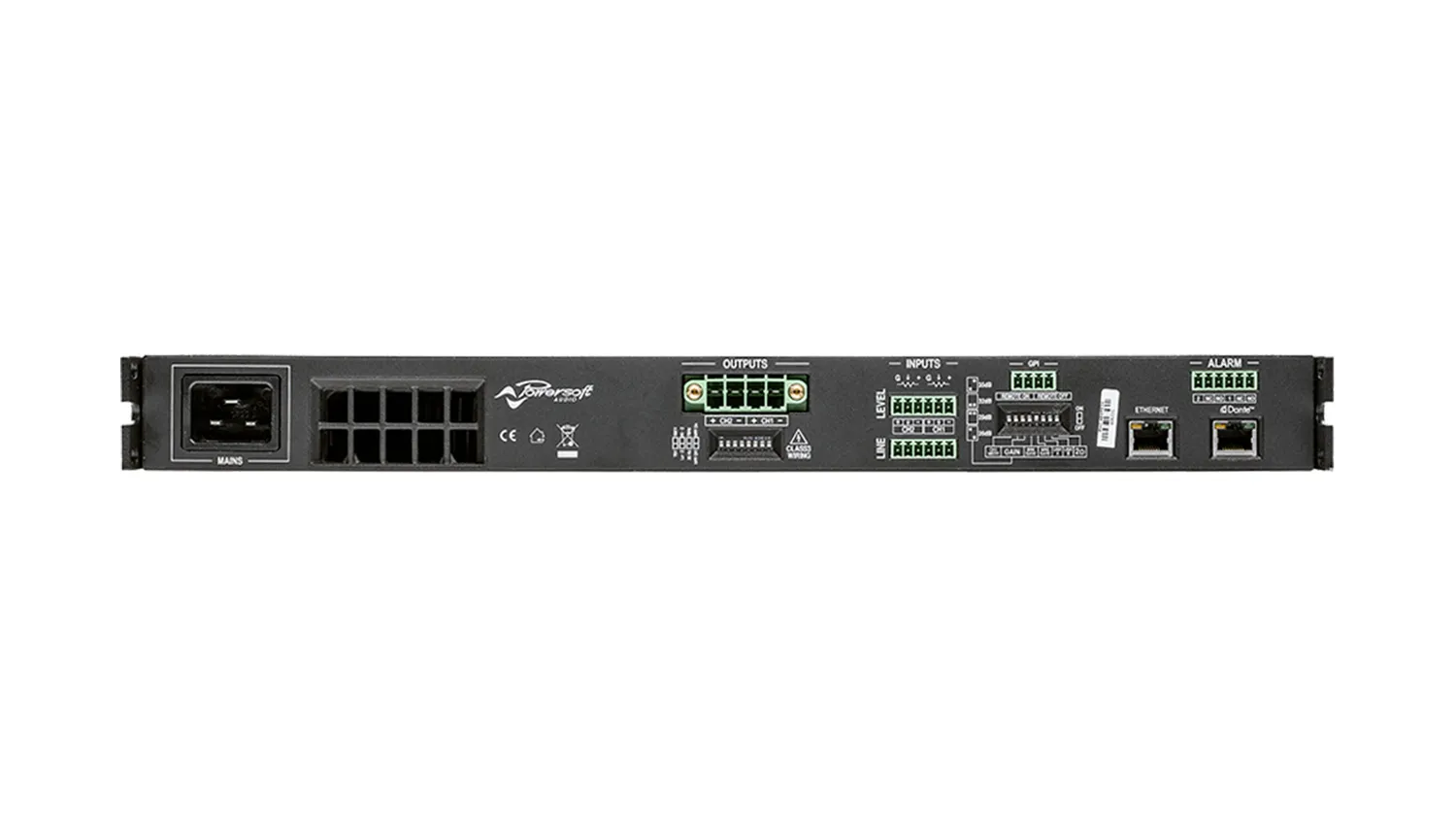 Cục đẩy công suất 2 kênh Powersoft Duecanali 804 DSP+D
