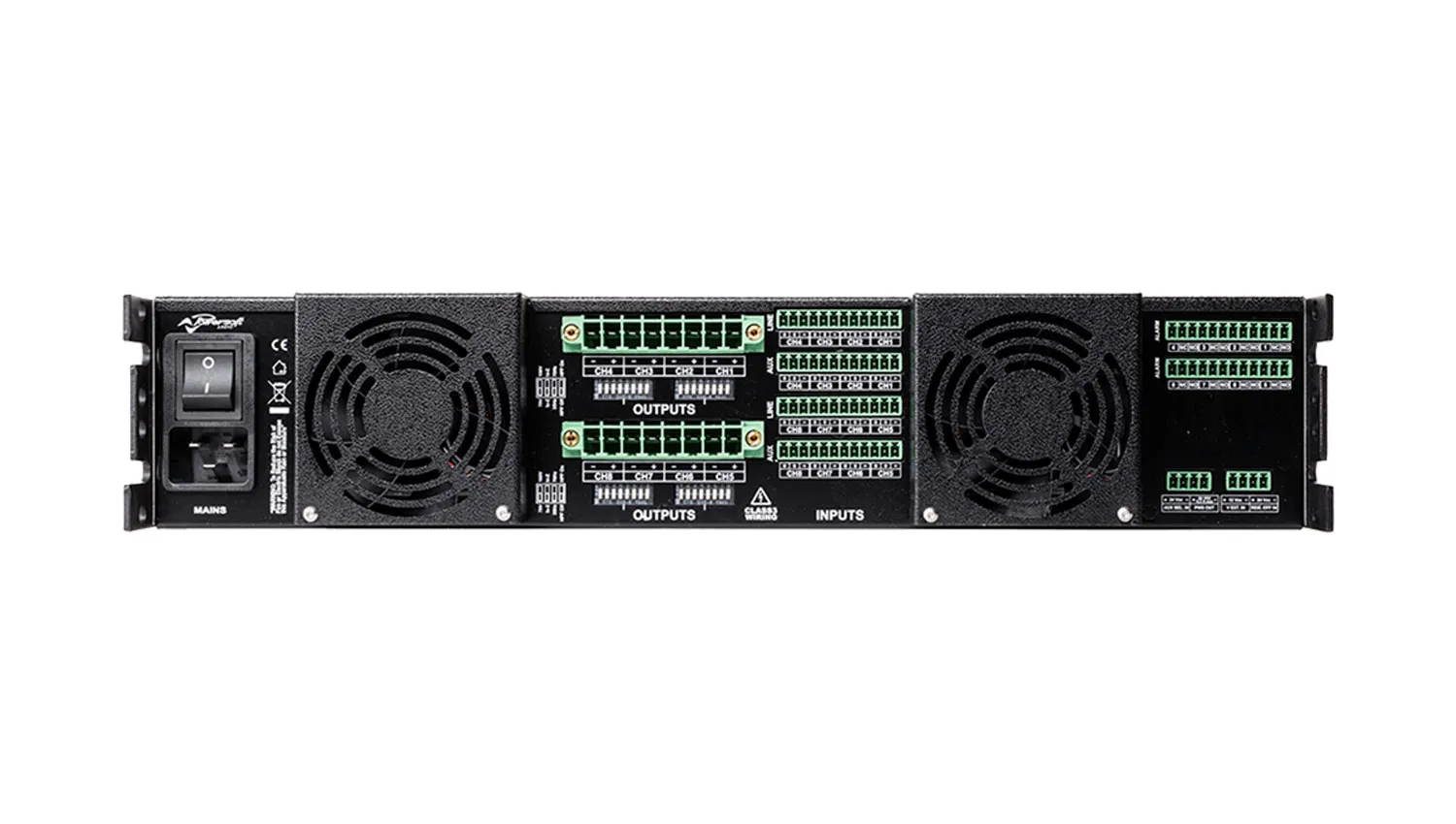 Cục đẩy công suất 8 kênh Powersoft Ottocanali 8K4
