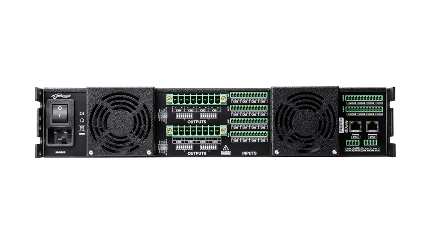 Cục đẩy công suất 8 kênh Powersoft Ottocanali 8K4 DSP+D