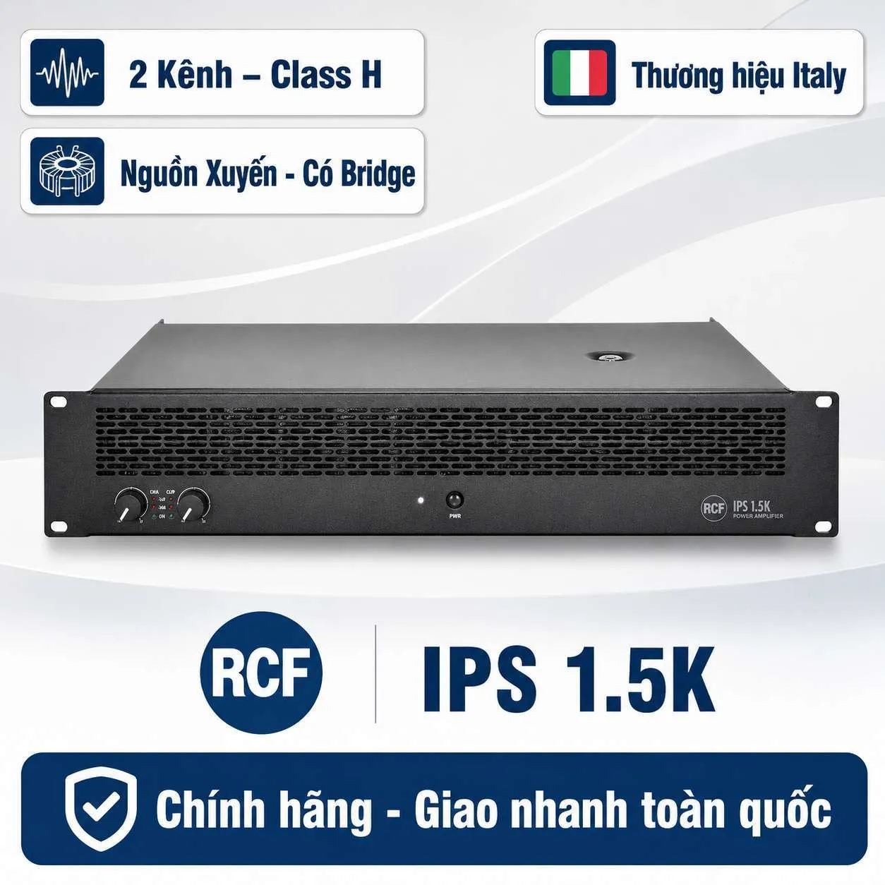 Cục đẩy công suất RCF IPS 1.5K