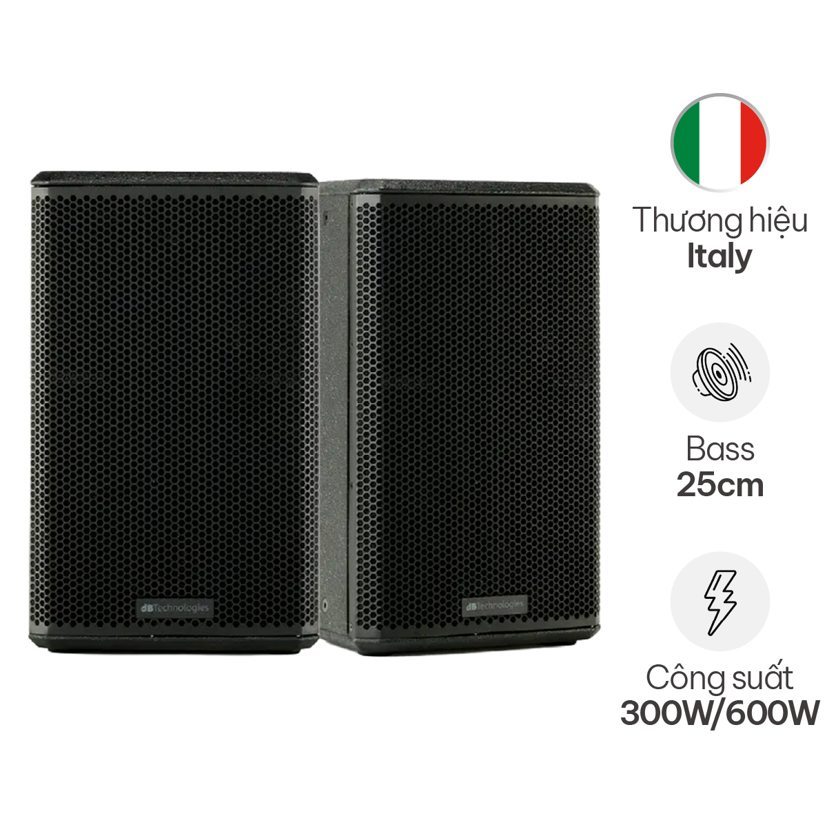 Loa dBTechnologies LVX P10 (Bass 25cm, 600W, Passive)