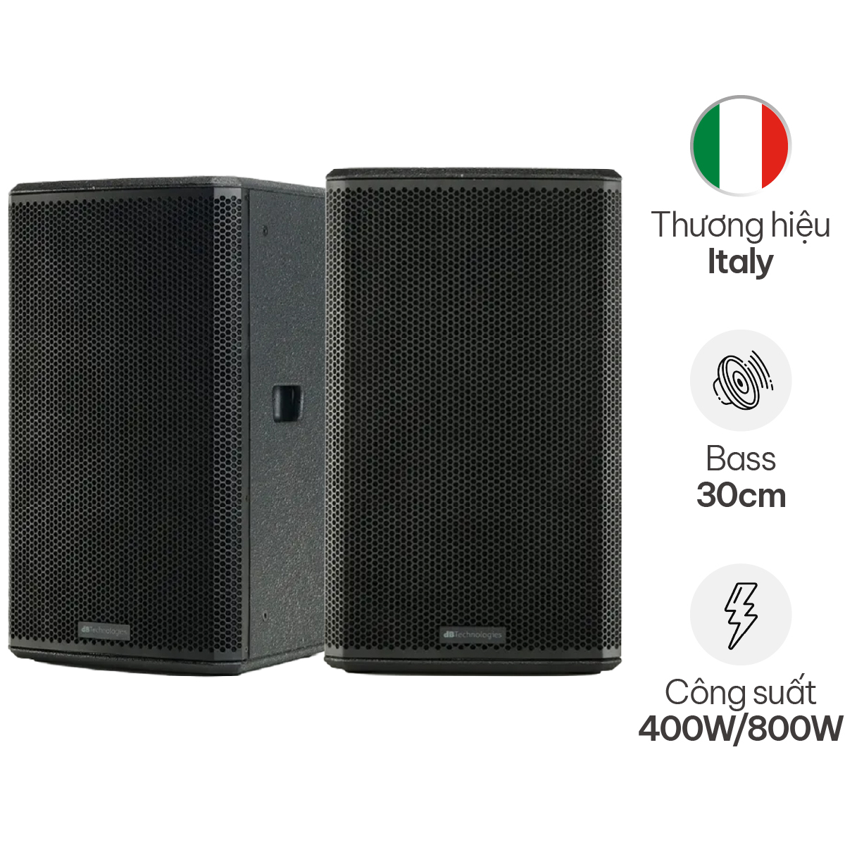 Loa dBTechnologies LVX P12 (Bass 30cm, 800W, Passive)