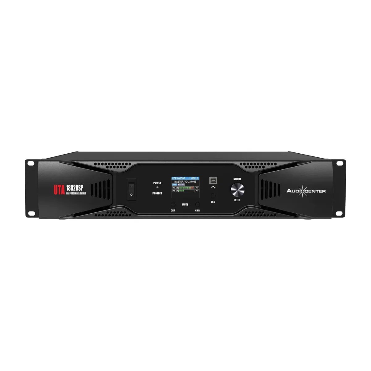 Cục đẩy 2 kênh Audiocenter UTA1802DSP