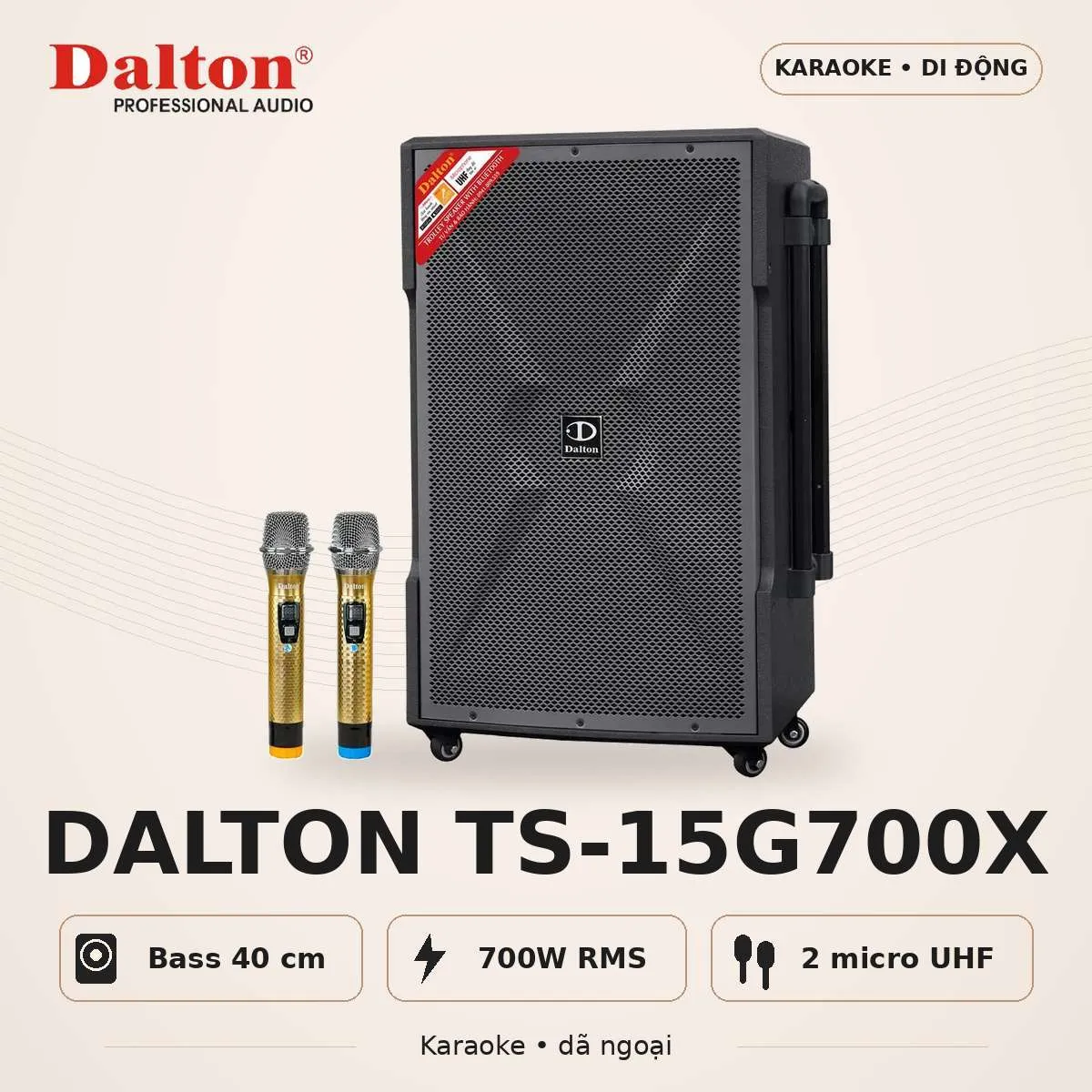 Loa kéo Dalton TS-15G700X