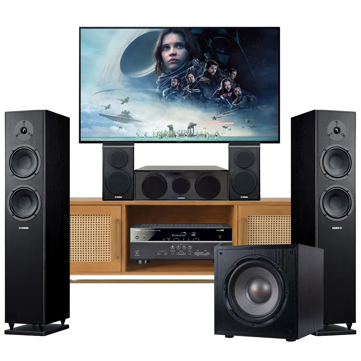 Dàn Âm Thanh 5.1 Xem Phim, Nghe Nhạc Yamaha 05