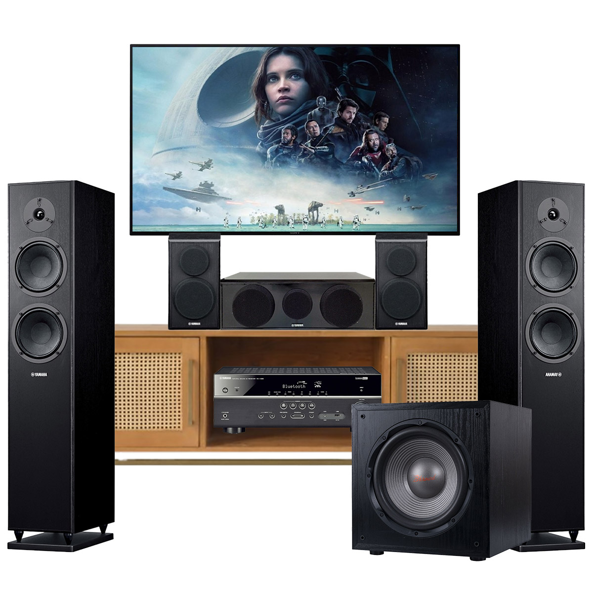 Dàn Âm Thanh 5.1 Xem Phim, Nghe Nhạc Yamaha 05