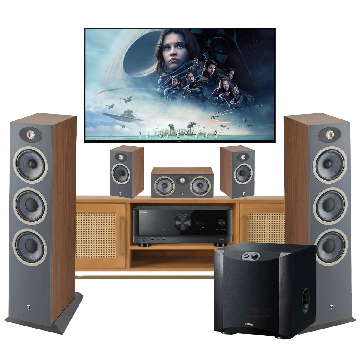 Dàn âm thanh 5.1 xem phim, nghe nhạc Focal 2024-04