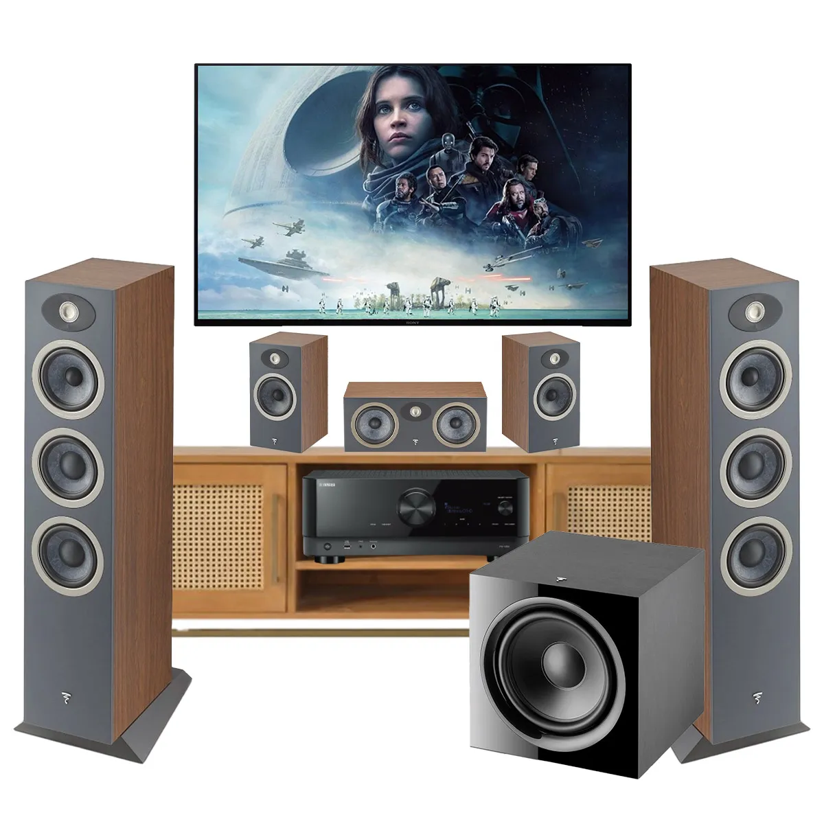 Dàn âm thanh 5.1 xem phim, nghe nhạc Focal 05