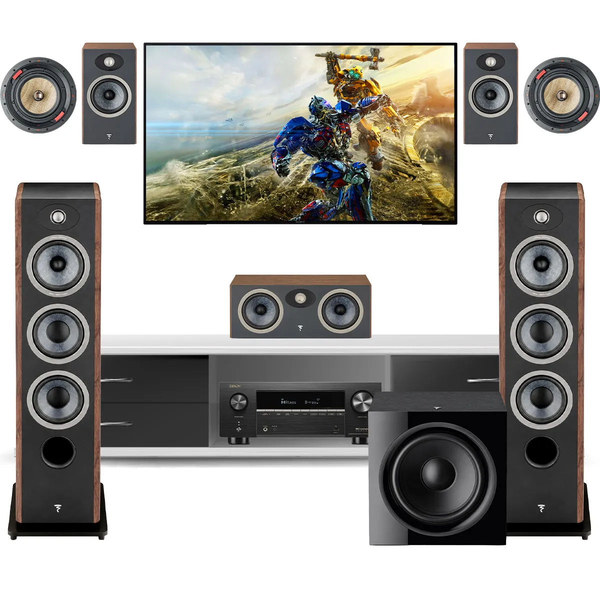 Dàn âm thanh 7.1 Xem phim, nghe nhạc Focal 04