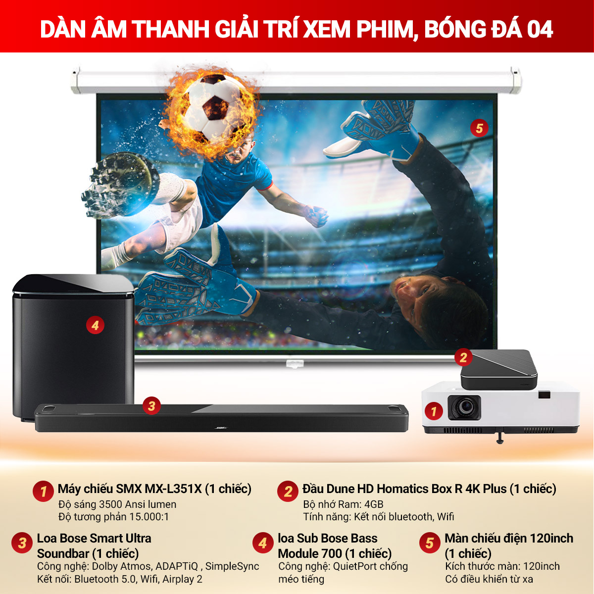 D&agrave;n &acirc;m thanh giải tr&iacute; xem phim, b&oacute;ng đ&aacute; 04