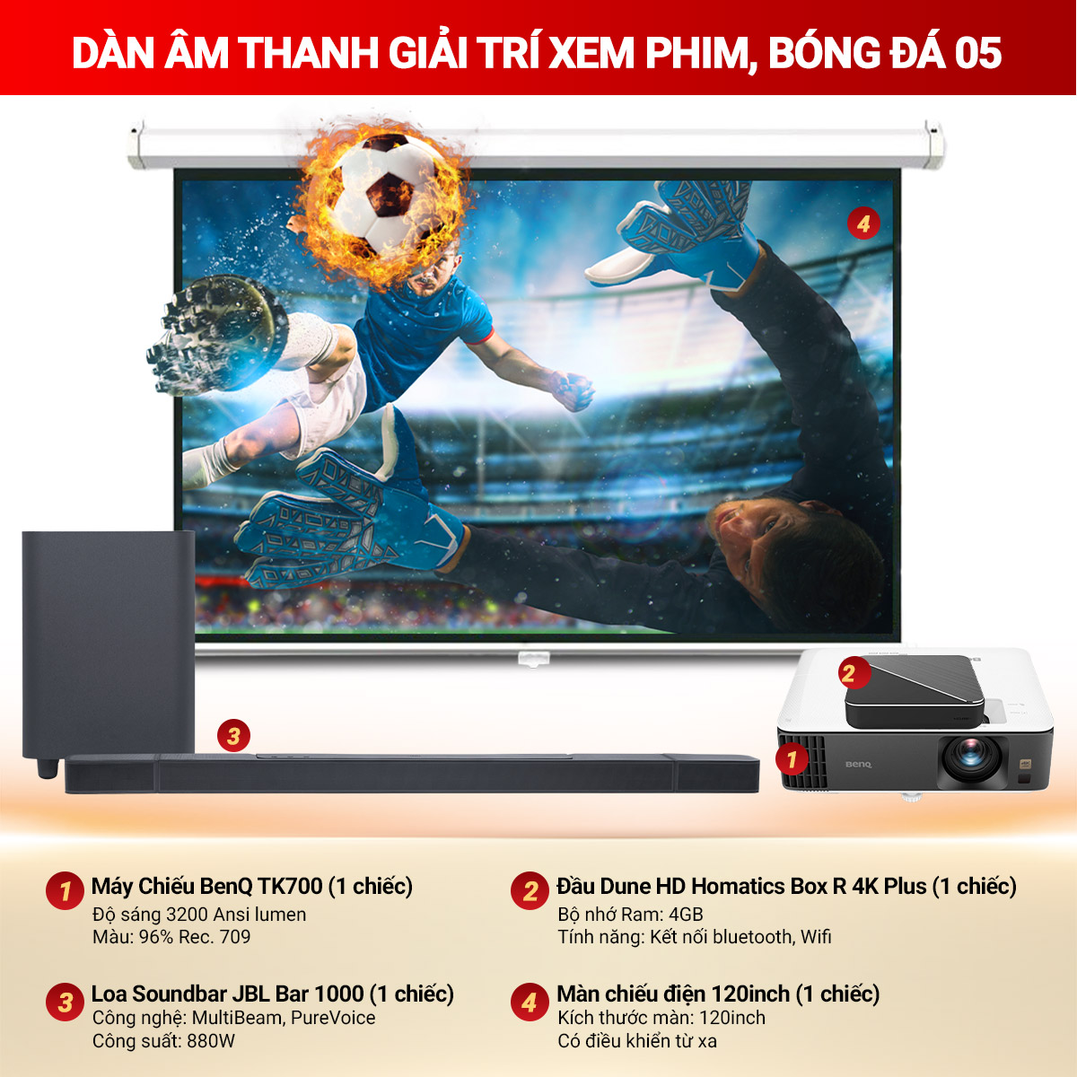 D&agrave;n &acirc;m thanh giải tr&iacute; xem phim, b&oacute;ng đ&aacute; 05