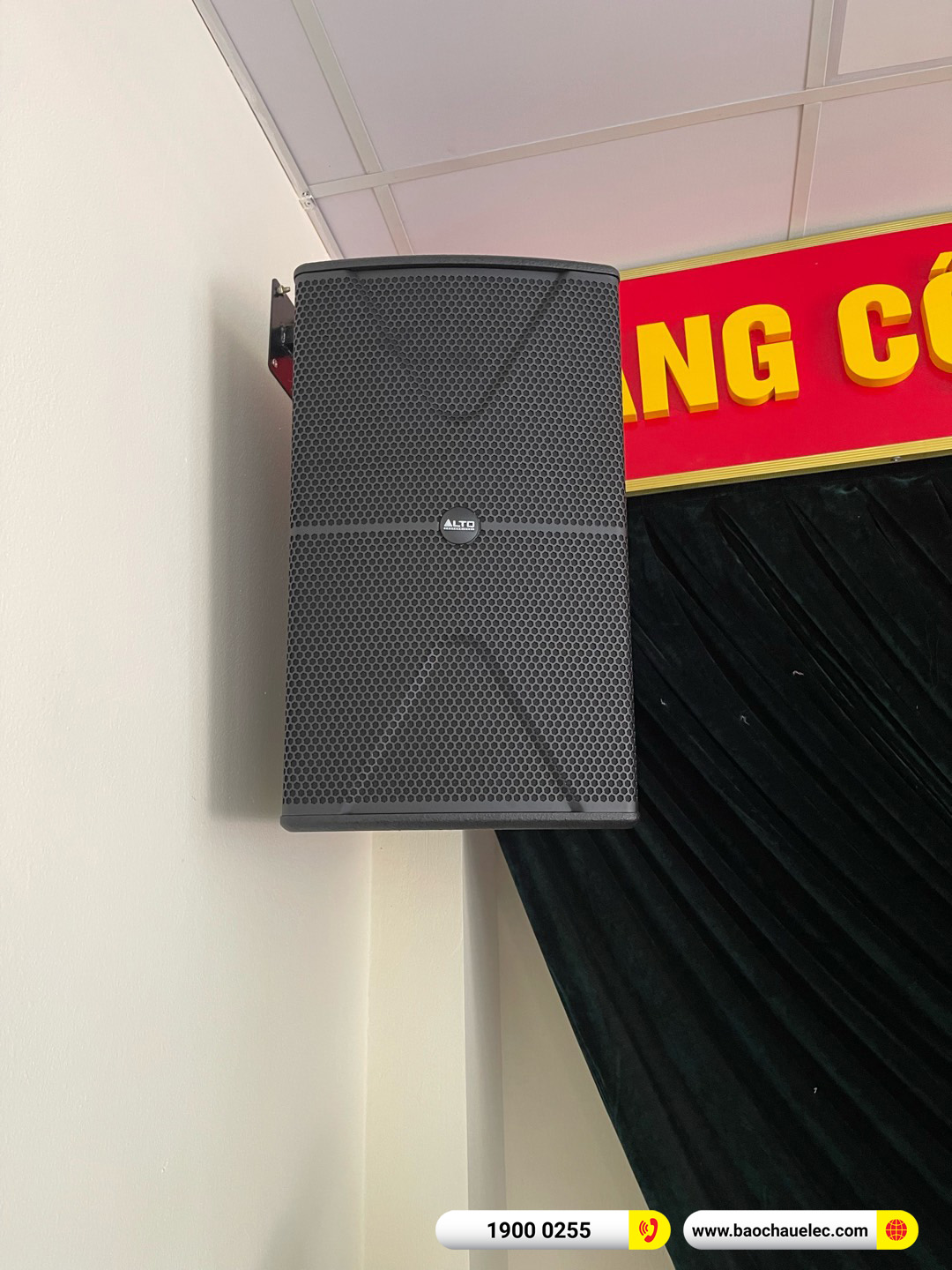Lắp đặt d&agrave;n &acirc;m thanh Alto cho C&ocirc;ng ty CP XD&TM Thanh Sơn tại H&agrave; Nội