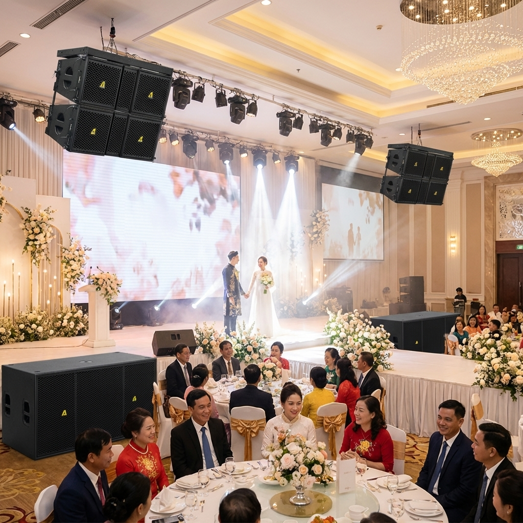 Dàn Âm Thanh Line Array 2 Way Passive Actpro 30