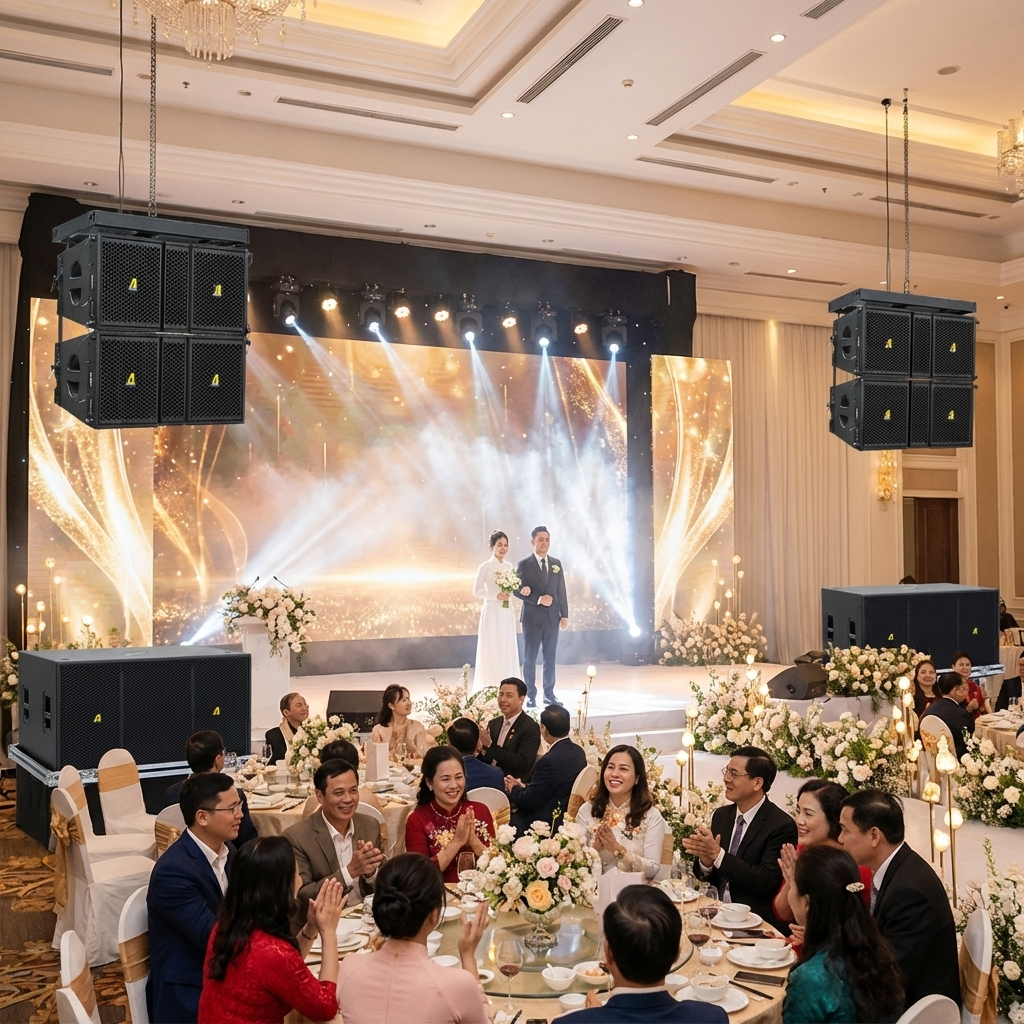 Dàn Âm Thanh Line Array 2 Way Passive Actpro 30