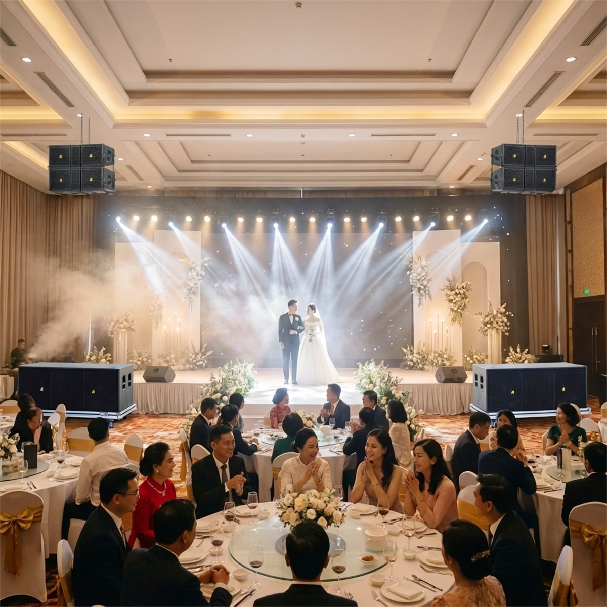 Dàn Âm Thanh Line Array 2 Way Passive Actpro 30