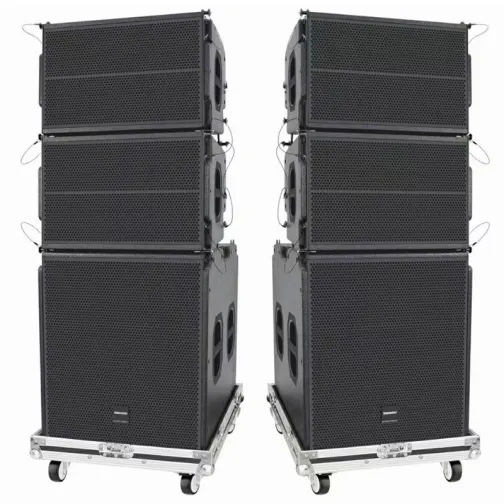 Dàn âm thanh Line Array Active Temeisheng LT-15 (2 Sub hơi 40cm + 4 Loa full)