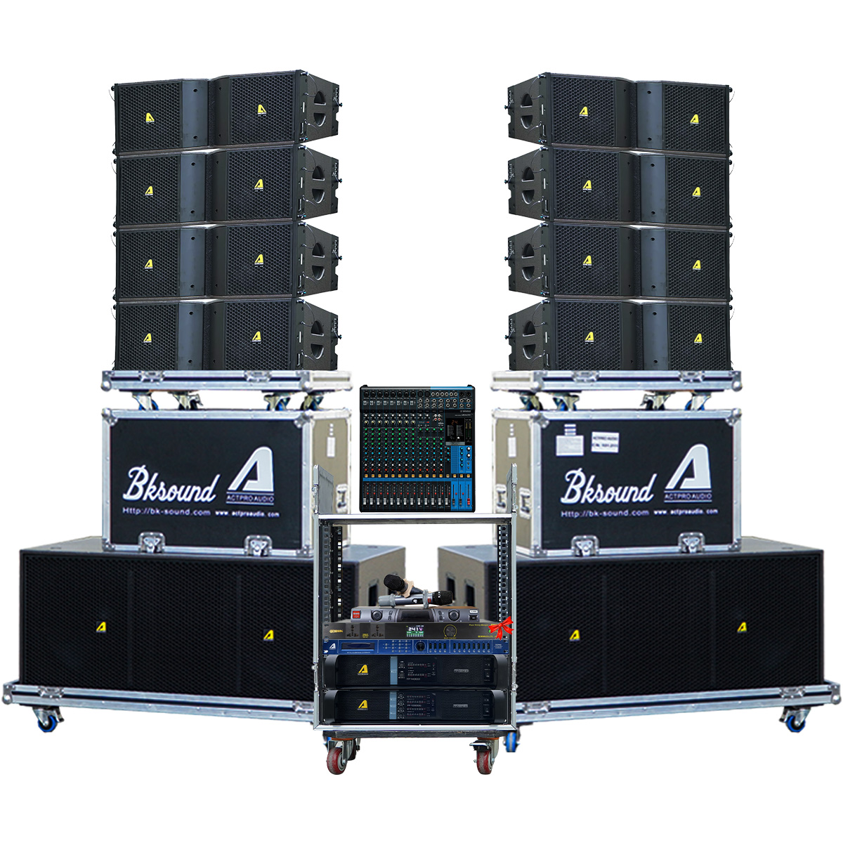 Dàn âm thanh Line Array 2 way Passive Actpro 06