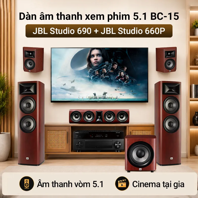 Dàn âm thanh xem phim 5.1 BC-15
